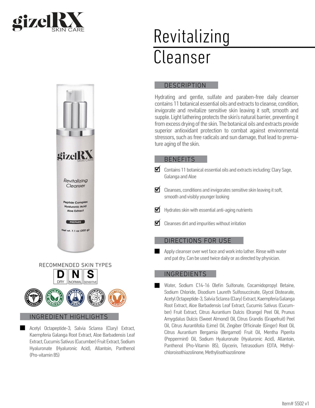 Revitalizing Cleanser